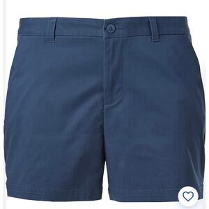 NWT Women’s Size 18 Navy Shorts 5 in Inseam Plus Spring Summer Outside Vacation